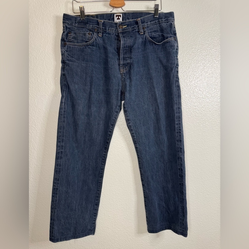 Tellason Men's Slim Tapered Selvedge Denim Jeans Made in USA.